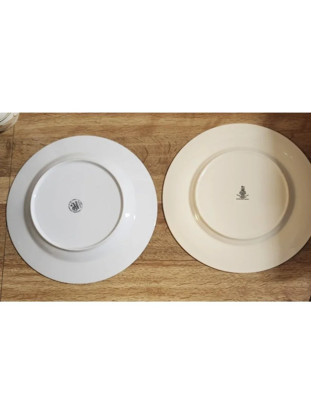 Mismatched Fine China Dinner Plates 10.25-11